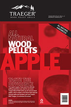 traeger pellets apple