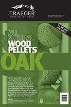 traeger pellets oak